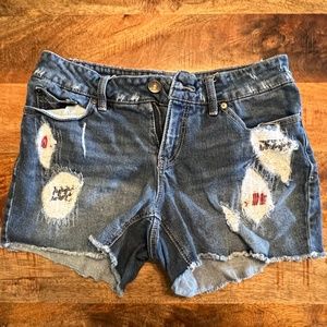 Faded Glory denim cut off blue jean shorts